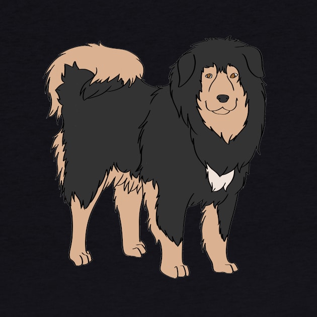 Tibetan Mastiff by Adastumae